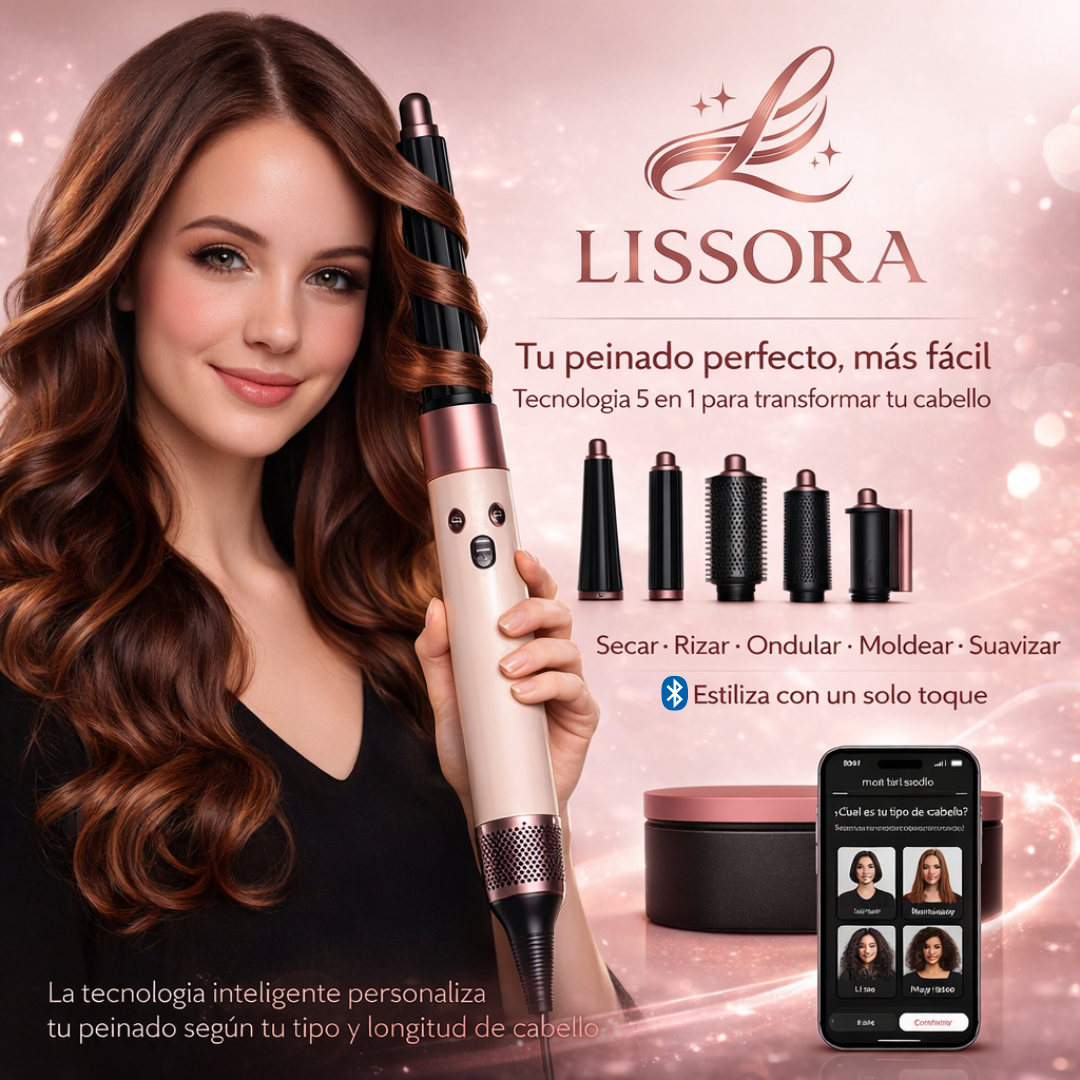 Cepillo Secador 5 en 1 de cabello