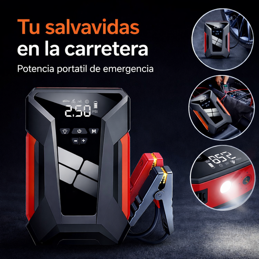 ARRANCADOR DE BATERIA JUMPER PARA ENCEND