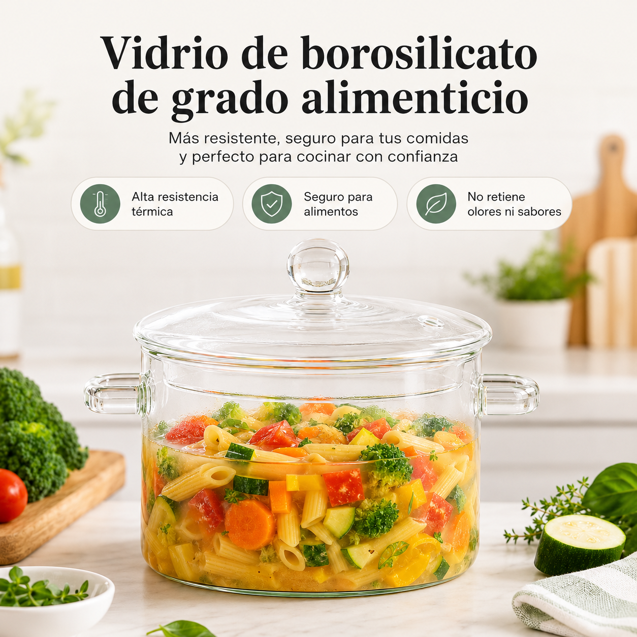 Olla de vidrio