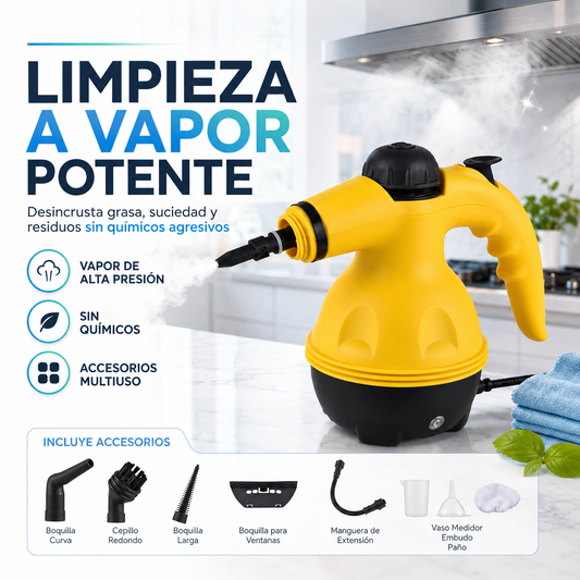 limpiadora a vapor portátil