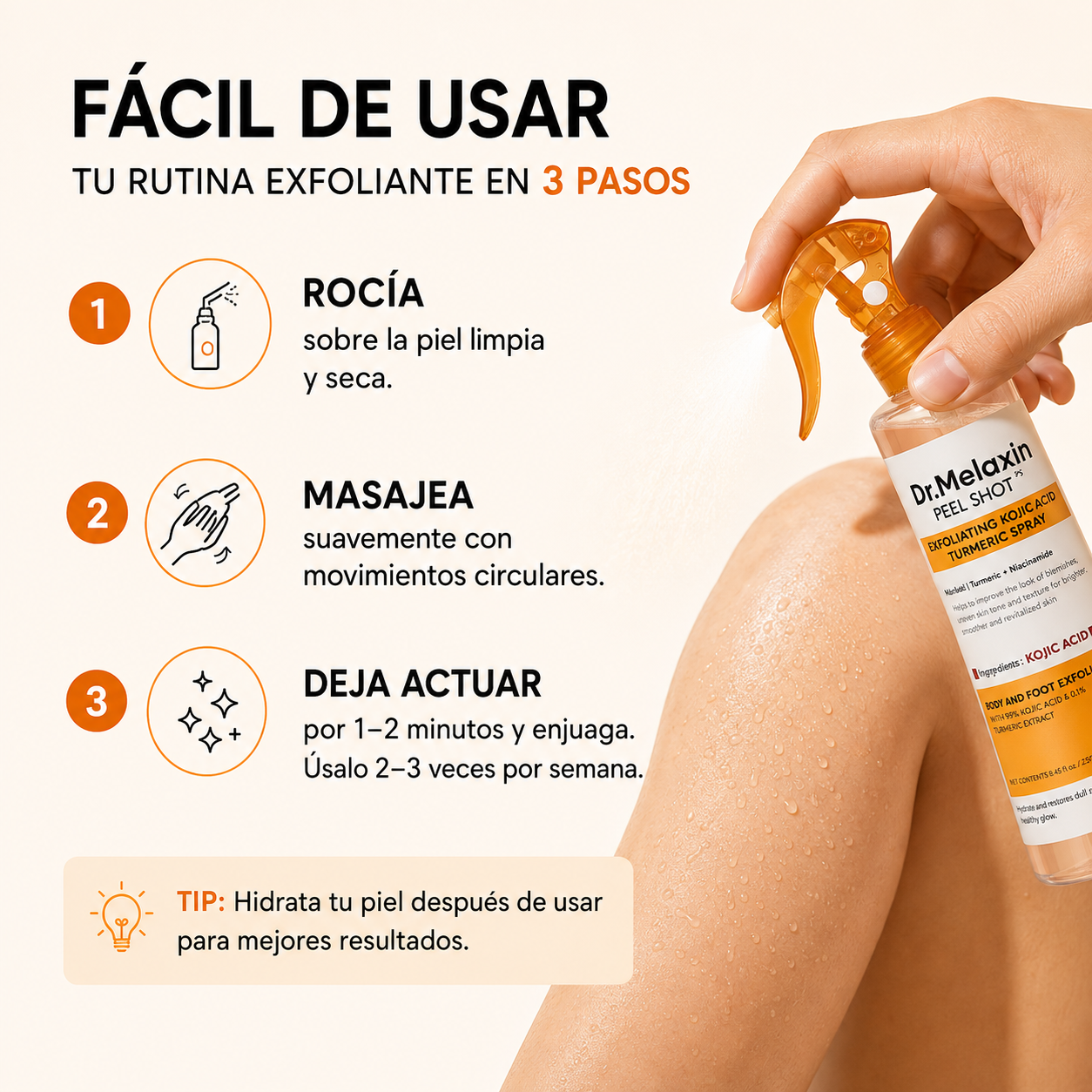 Dr Melaxin elimina las manchas