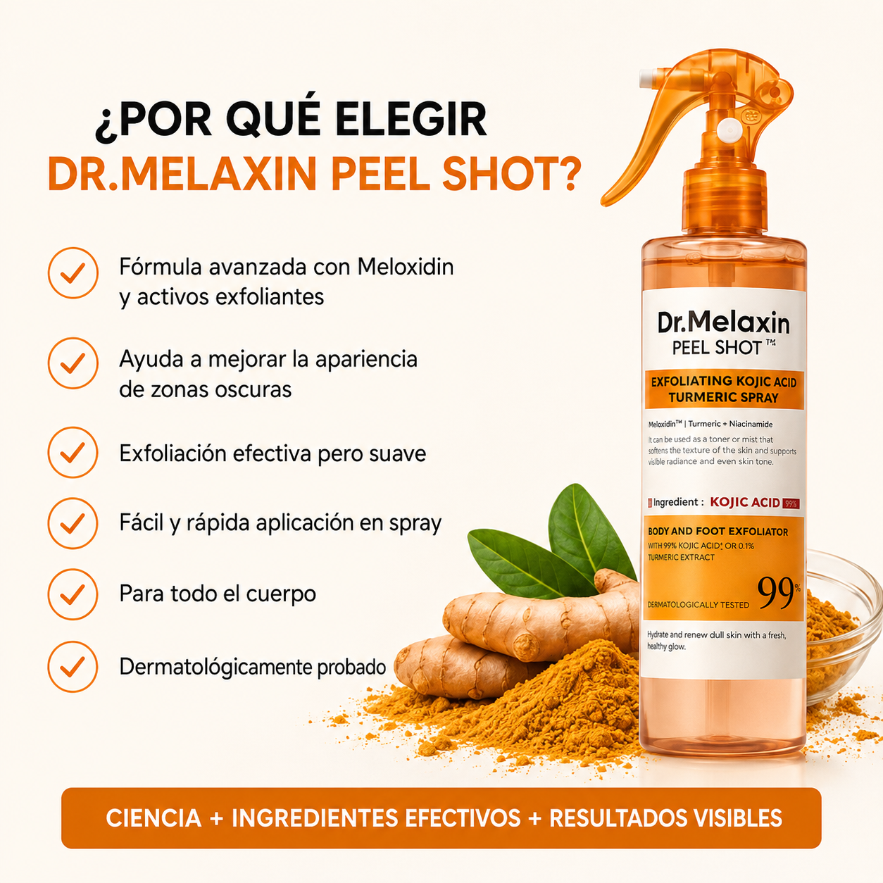 Dr Melaxin elimina las manchas