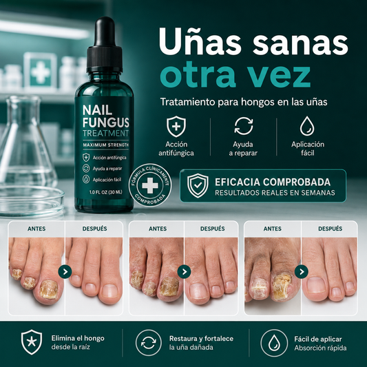 TRATAMIENTO ANTI HONGOS 7 DIAS 100% NATURAL