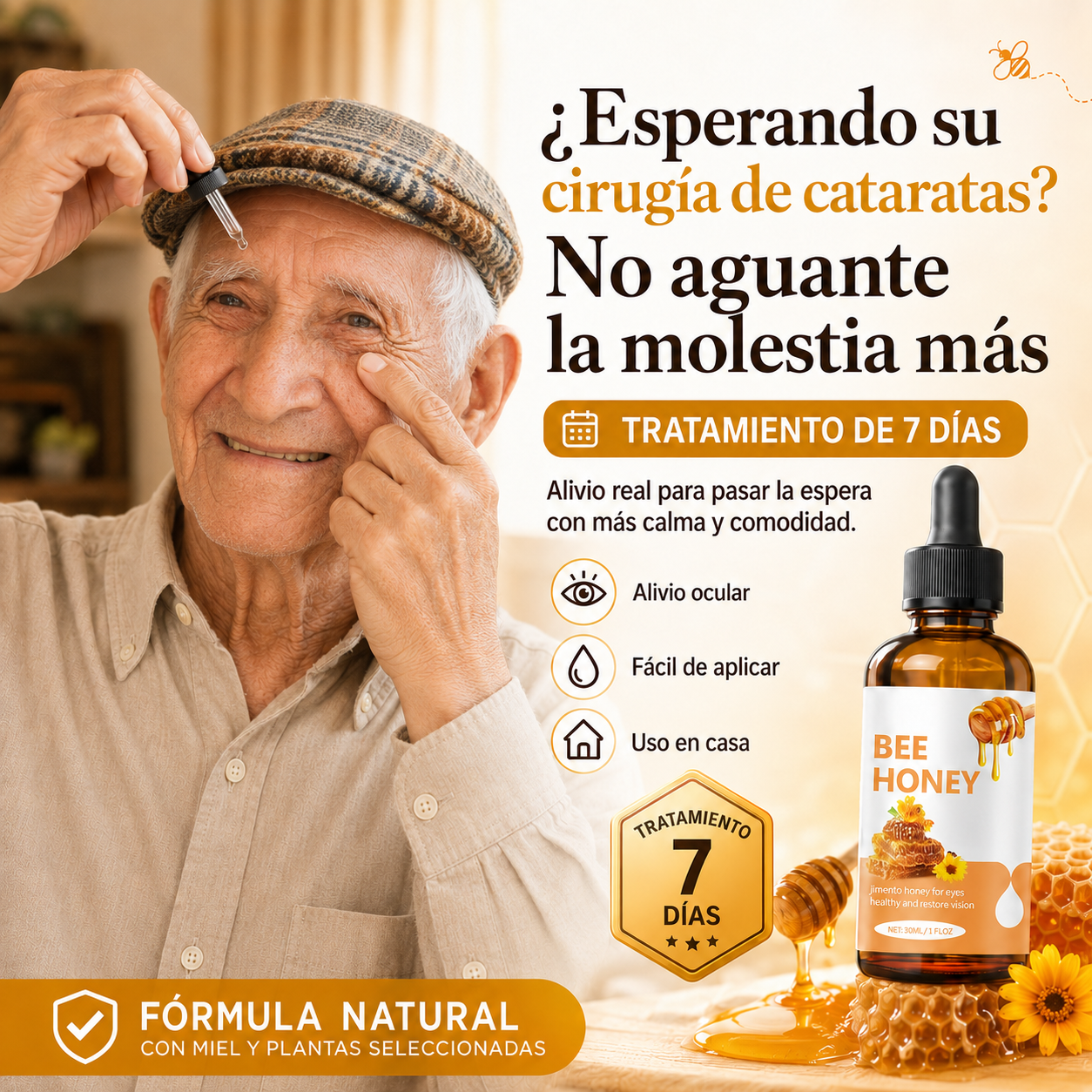 TRATAMIENTO 7 DIAS PARA EL ALIVIO DE LOS OJOS HERO2
