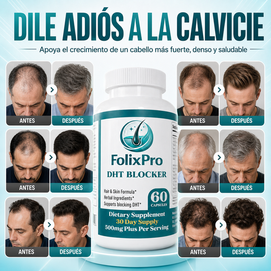 FOLIXPRO® | RECUPERA TU CABELLO Y TRANSFORMA TU IMAGEN EN 30 DÍAS
